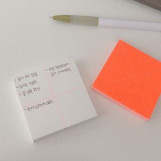 플러스엑스 오브젝트 Object by 3 크리에이티브 세트 - 아이디어노트, 위클리플래너, 스티키메모패드 — 5점을 준 리뷰어가 2022년 4월 올린 사용 사진