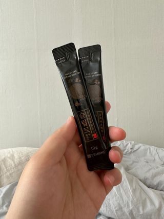 프리마인 자체 기업부설 연구소에서 찾아낸 건강한 수면의 비밀.  슬립토 플러스 30포 — 5점을 준 리뷰어가 2023년 5월 올린 사용 사진