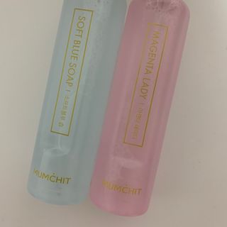 멈칫 X 최준 헤어 앤 바디미스트 소프트블루솝, 마젠타레이디 2종 — 5점을 준 리뷰어가 2021년 8월 올린 사용 사진