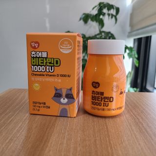 앙팡 츄어블 비타민D 1000 IU 130mg x 90정 — 5점을 준 리뷰어가 2022년 12월 올린 사용 사진
