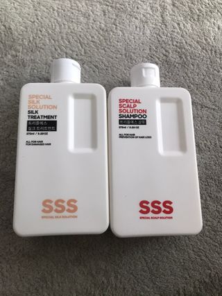 트리플에스 탈모 샴푸 275ml + 실크 트리트먼트 275ml — 4점을 준 리뷰어가 2021년 2월 올린 사용 사진