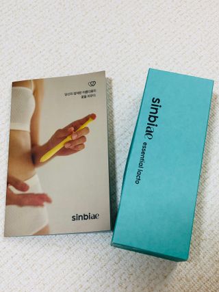 신비애(sinbiae) [신비애] 에센셜 락토 7개입 — 5점을 준 리뷰어가 2022년 9월 올린 사용 사진