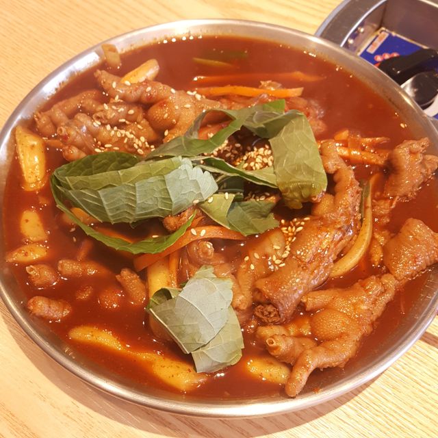 [개성떡볶이] 닭발떡볶이 2인구성 리뷰 사진