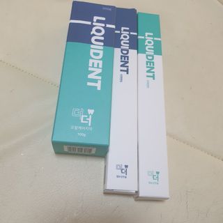 리퀴덴트 오랄케어 온가족용 리퀴덴트 더더 오랄케어 무불소 치약 + 임상시험완료 이중 미세 엠보싱 칫솔 올데이세트 — 5점을 준 리뷰어가 2020년 12월 올린 사용 사진
