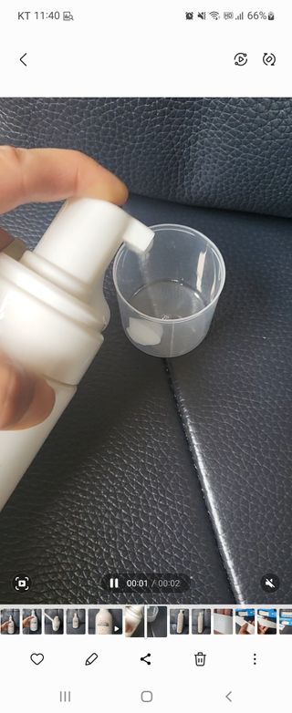 MF프리 [닥터문] 유산균 락토케어 질경초 여성청결제 200ml (폼타입) — 5점을 준 리뷰어가 2022년 7월 올린 사용 사진