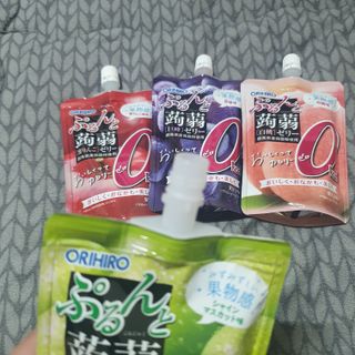 ORIHIRO 오리히로 곤약젤리 제로칼로리 130g 4종 4팩(맛별로 1팩씩) — 5점을 준 리뷰어가 2023년 2월 올린 사용 사진