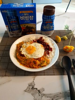 팔도비빔장 시그니처 380g 2개 — 5점을 준 리뷰어가 2022년 2월 올린 사용 사진
