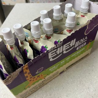 나우캠페인용 [한미사이언스] 우리 아이 튼튼, 엄마 마음 든든! 마시는텐텐 플러스 (100ml*10입) — 5점을 준 리뷰어가 2023년 12월 올린 사용 사진
