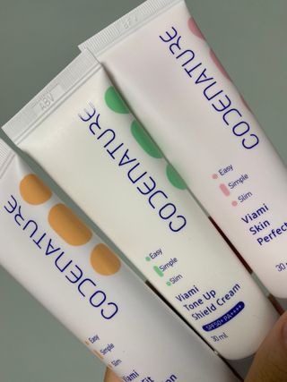코드네이처 비아미 퍼펙트 케어 4종 — 5점을 준 리뷰어가 2021년 10월 올린 사용 사진