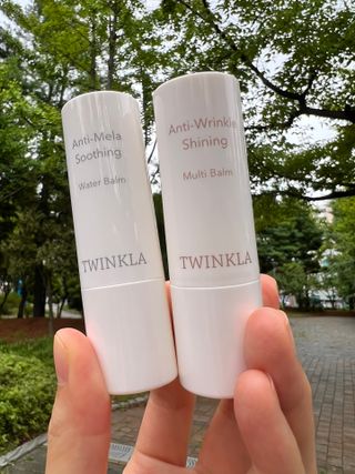 [트윙클라] 안티멜라 수딩 워터밤+안티링클 샤이닝 멀티밤 — 5점을 준 리뷰어가 2022년 8월 올린 사용 사진