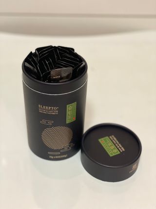 프리마인 자체 기업부설 연구소에서 찾아낸 건강한 수면의 비밀.  슬립토 플러스 30포 — 5점을 준 리뷰어가 2021년 10월 올린 사용 사진