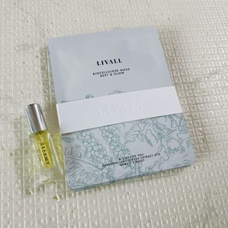 리브얼 | LIVALL 바이오셀룰로오스 마스크 레스트 앤 글로우 33ml  x 3개입 — 5점을 준 리뷰어가 2022년 6월 올린 사용 사진