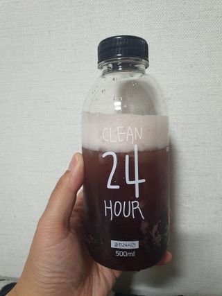 클린24시간 1BOX(5포) + 전용보틀(500ml) — 5점을 준 리뷰어가 2023년 5월 올린 사용 사진
