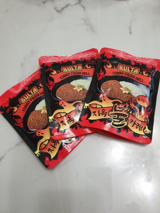 불타 지옥불카레 불지옥맛 180g x 3봉 — 5점을 준 리뷰어가 2021년 6월 올린 사용 사진