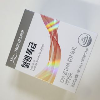 트루헬퍼 혈행 특급 초임계알티지 오메가3 1박스 2개월 — 5점을 준 리뷰어가 2023년 1월 올린 사용 사진