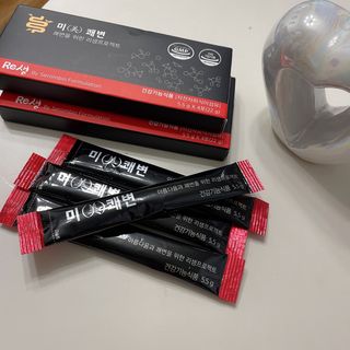 새롬바이오 리생 [미쾌변] 차전자피 식이섬유 건강기능식품 3팩 — 5점을 준 리뷰어가 2021년 6월 올린 사용 사진