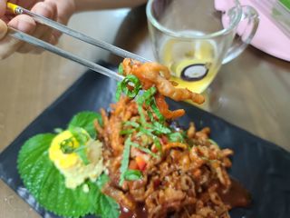 불타 호랑이 닭발 250g — 4점을 준 리뷰어가 2021년 7월 올린 사용 사진