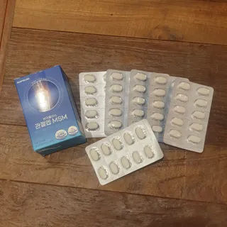 [경남제약헬스케어]케어플러스 관절엔 MSM 1000mg 60정/1개월분/관절/뼈/연골 영양/비타민D+아연/1일2정 — 5점을 준 리뷰어가 2024년 1월 올린 사용 사진