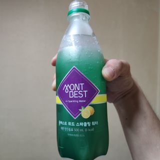 몽베스트 Montbest with Sparkling water Lemon OR Lime 20병(랜덤) — 4점을 준 리뷰어가 2022년 7월 올린 사용 사진