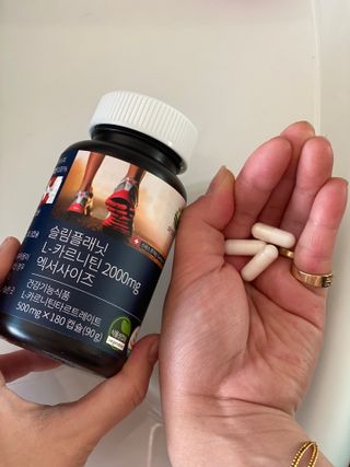 슬림플래닛 L카르니틴 2000mg 엑서사이즈 — 5점을 준 리뷰어가 2021년 11월 올린 사용 사진