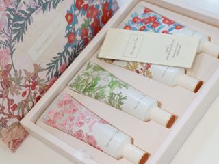 더사가오브수 [사가수] 사계절 원료를 담아내어 진한 보습을 선사하는, 효혜윤 보태니컬 에너지 핸드크림 세트 — 4.5점을 준 리뷰어가 2023년 3월 올린 사용 사진