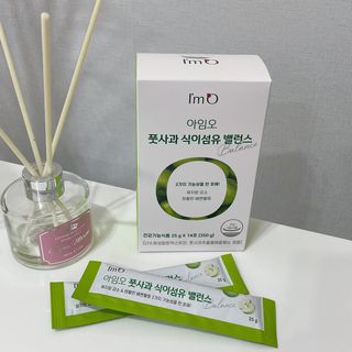 아임오 풋사과 식이섬유 밸런스 젤리 14포 — 5점을 준 리뷰어가 2021년 10월 올린 사용 사진