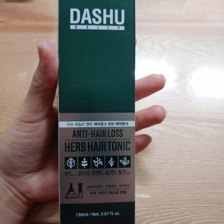 다슈코리아 다슈 데일리 안티 헤어로스 허브 헤어토닉 150ml — 5점을 준 리뷰어가 2021년 2월 올린 사용 사진