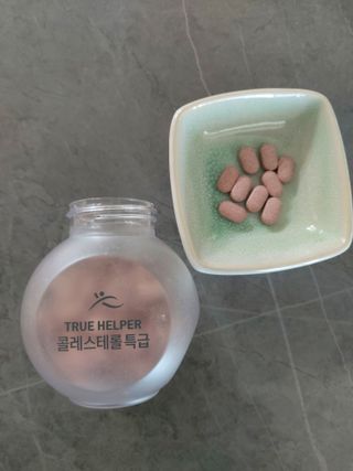 트루헬퍼 콜레스테롤 특급 낮추는 개선 영양제 1박스 2개월 — 5점을 준 리뷰어가 2023년 1월 올린 사용 사진