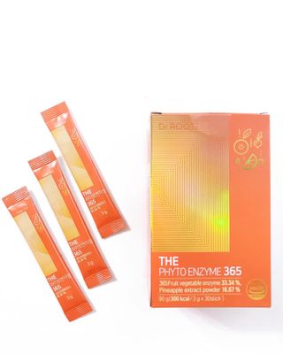 [닥터루템]맛있는 파인애플맛 과채효소 THE파이토엔자임365 1box (30포) — 5점을 준 리뷰어가 2022년 10월 올린 사용 사진