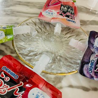 ORIHIRO 오리히로 곤약젤리 제로칼로리 130g 4종 4팩(맛별로 1팩씩) — 5점을 준 리뷰어가 2023년 1월 올린 사용 사진