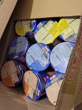 NISSIN 닛신 컵누들  4종 - 씨푸드오리지날, 씨푸드 스파이시, 씨푸드 커리, 씨푸드 XO소스 — 4점을 준 리뷰어가 2022년 12월 올린 사용 사진