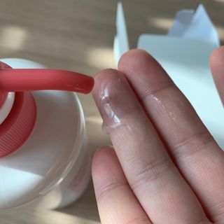 더마힐 헤어 컨디셔닝 샴푸 릴렉스 500ml — 4점을 준 리뷰어가 2021년 3월 올린 사용 사진