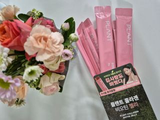 [NOW] 플랜트 콜라겐 비오틴 젤리 2박스_올리브영 전용 — 5점을 준 리뷰어가 2024년 6월 올린 사용 사진