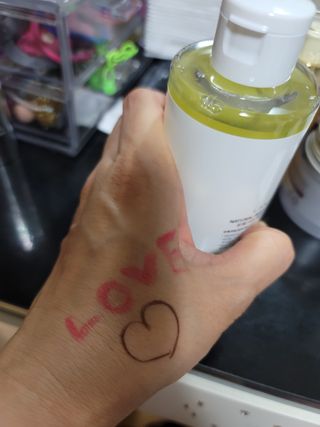 랑벨 내츄럴 딥 립앤아이 리무버 210ml — 5점을 준 리뷰어가 2022년 6월 올린 사용 사진