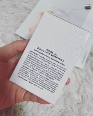 브에노 파리퀸 윌 페이스 오일 — 5점을 준 리뷰어가 2021년 6월 올린 사용 사진