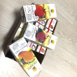 도이캄 착즙 완숙 토마토 200ml 12팩 무설탕 태국왕실 기내식주스 — 2.5점을 준 리뷰어가 2021년 2월 올린 사용 사진