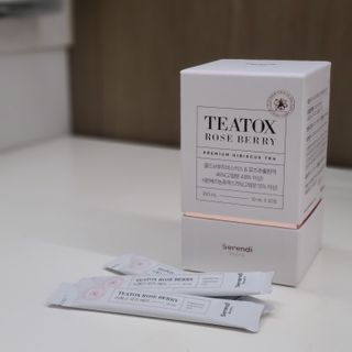 세렌디뷰티_이너뷰티 티톡스 로즈 베리 — 5점을 준 리뷰어가 2021년 3월 올린 사용 사진