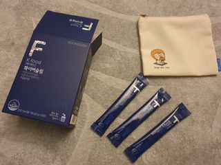 똥기사의 케이푸드 화이버슬림 — 5점을 준 리뷰어가 2021년 2월 올린 사용 사진