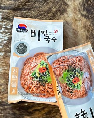 [한면원] 비빔국수 2인분 — 5점을 준 리뷰어가 2022년 8월 올린 사용 사진