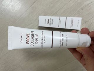 체르엠  프루브 콜라겐 앰플세럼 60ml 1병 — 5점을 준 리뷰어가 2022년 2월 올린 사용 사진