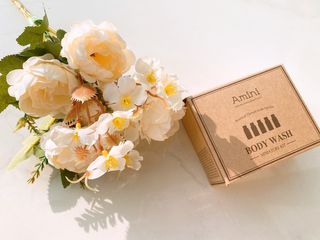 아미니 플라워 테라피 바디워시  5종키트 — 4점을 준 리뷰어가 2021년 1월 올린 사용 사진