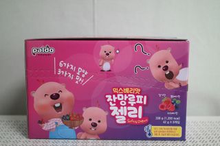 [팔도] 잔망루피젤리 믹스베리맛 42g 8개 — 5점을 준 리뷰어가 2022년 2월 올린 사용 사진