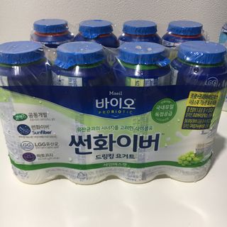 LIVE 매일바이오 썬화이버 드링킹 요거트 — 5점을 준 리뷰어가 2022년 8월 올린 사용 사진