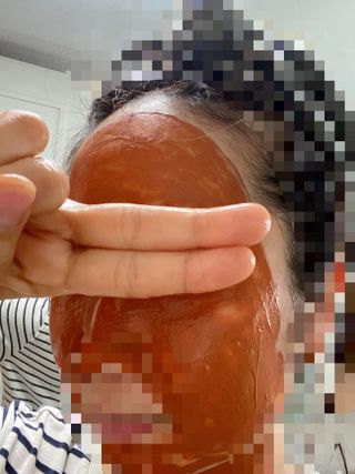 약손명가코스메틱 심결 깨어나는 맑음 팩 — 4.5점을 준 리뷰어가 2021년 3월 올린 사용 사진