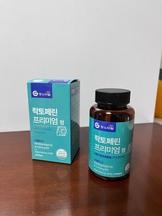 짱스마일 락토페린 프리미엄 정 1000ml x 60정 — 5점을 준 리뷰어가 2023년 1월 올린 사용 사진