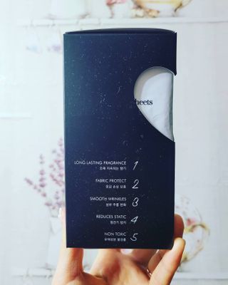 [이즈라이프코스메틱] 퍼퓸 드라이어 시트 히노끼향  or 블랑향 2중 택1 30매 — 4점을 준 리뷰어가 2021년 5월 올린 사용 사진