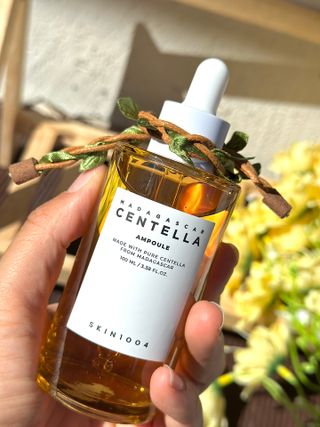 [스킨1004] 마다가스카르 센텔라 앰플 100ml — 5점을 준 리뷰어가 2024년 5월 올린 사용 사진