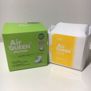 에어퀸 뉴브레스 유기농 생리대 4종 (팬티라이너 20P + 중형 10P + 대형 10P + 오버나이트 8P)_체험단 — 5점을 준 리뷰어가 2024년 5월 올린 사용 사진