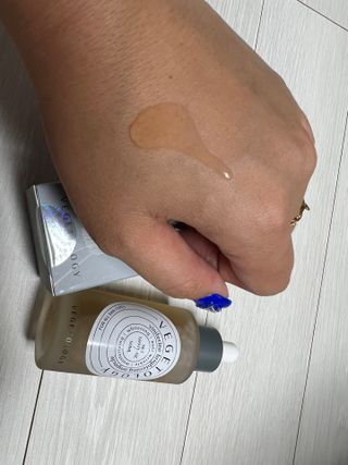 베지톨로지 비니페린 브라이트닝 앰플 — 5점을 준 리뷰어가 2022년 8월 올린 사용 사진