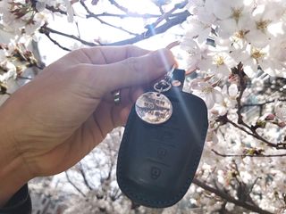 컴바이유 써지컬 각인 키링 [반려동물 인식표, 커플 키링, 가족 키링] — 4.5점을 준 리뷰어가 2022년 3월 올린 사용 사진